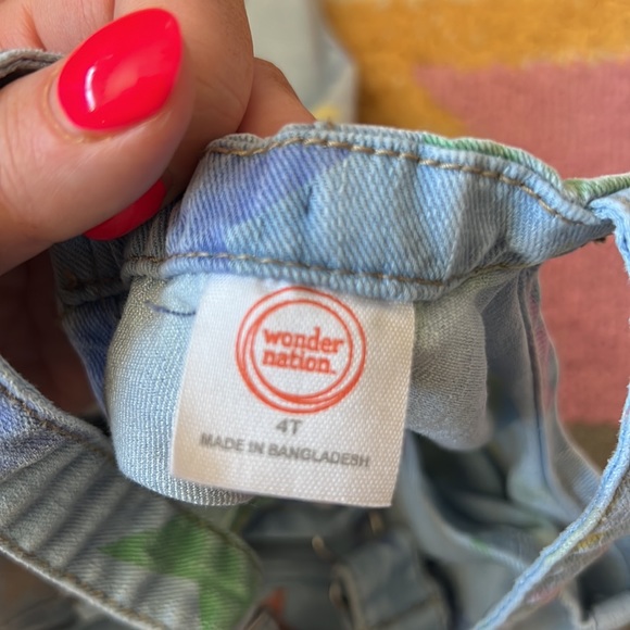 Rainbow star overall dress - Picture 5 of 5